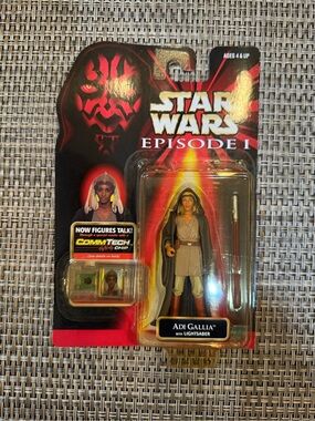 Hasbro Star Wars Episode I Cardback Artwork - Black/Red/Yellow